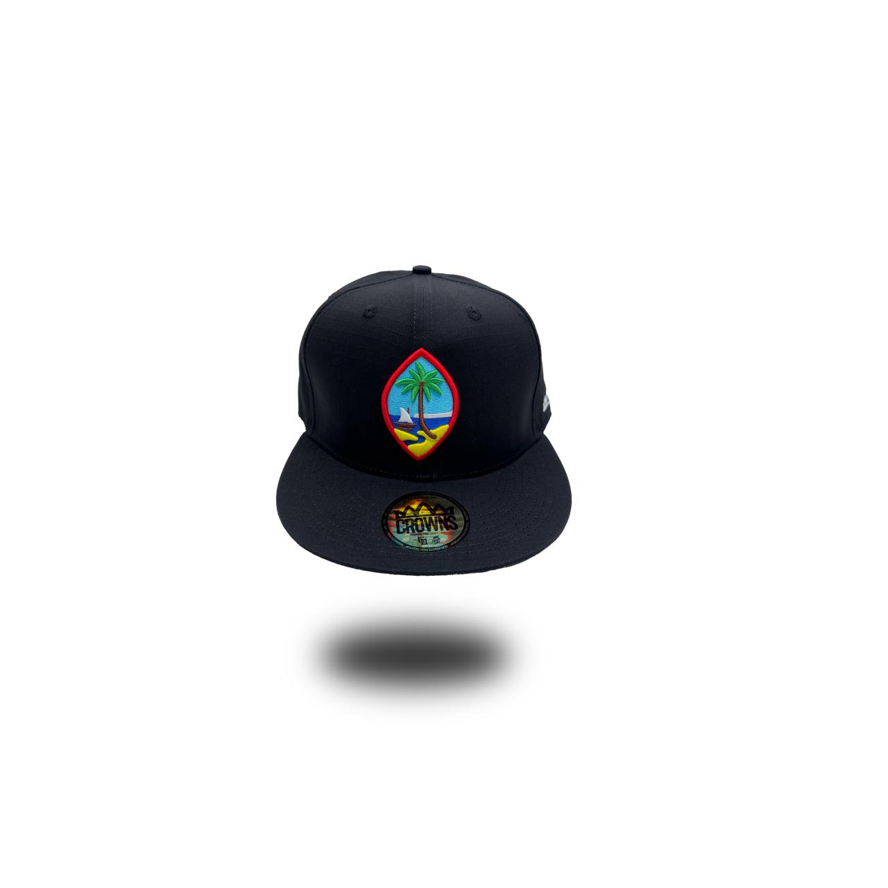 GU Seal Snapback- Full Color on Black