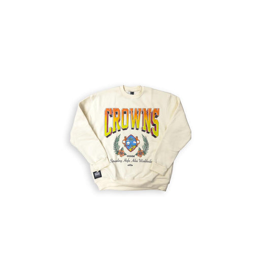 University Crewneck - 1st Press (Creme)