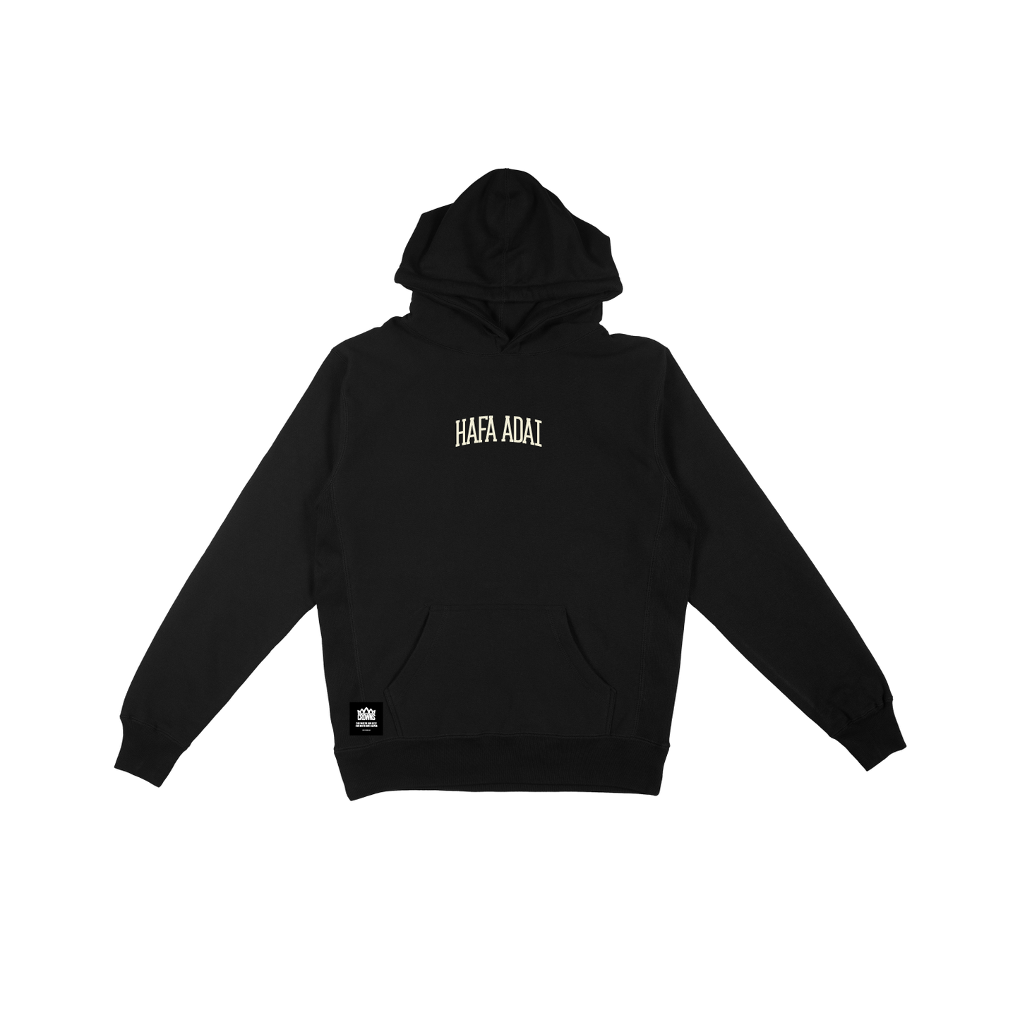 Hafa Adai Traditions Pullover Hoodie- Carabao Cart (Black)