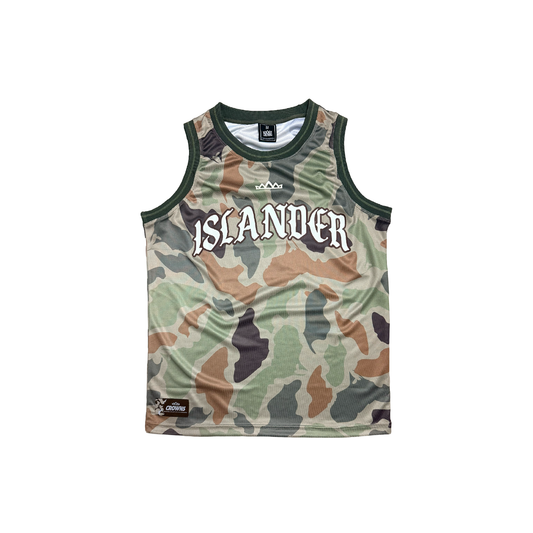 Islander Mesh Tank - Marianas Camo