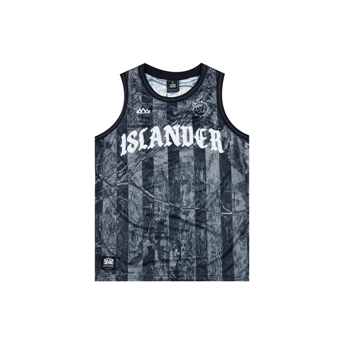 Islander Mesh Kids Jersey Tank - Mossy Oak