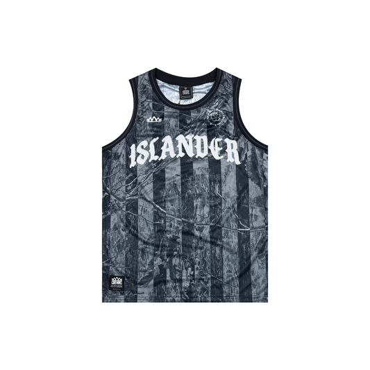 Islander Mesh Kids Jersey Tank - Mossy Oak