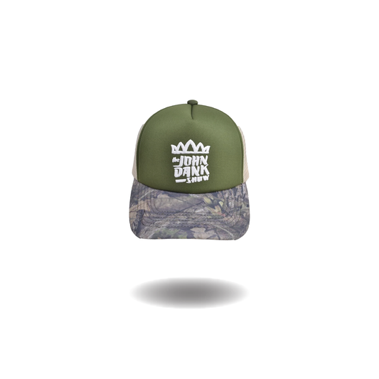 Crowned Dank Show Trucker Hat - Dank Camo