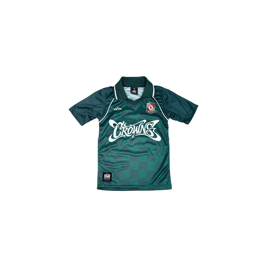 Crowns FC Collared Youth Jersey - Turf Green