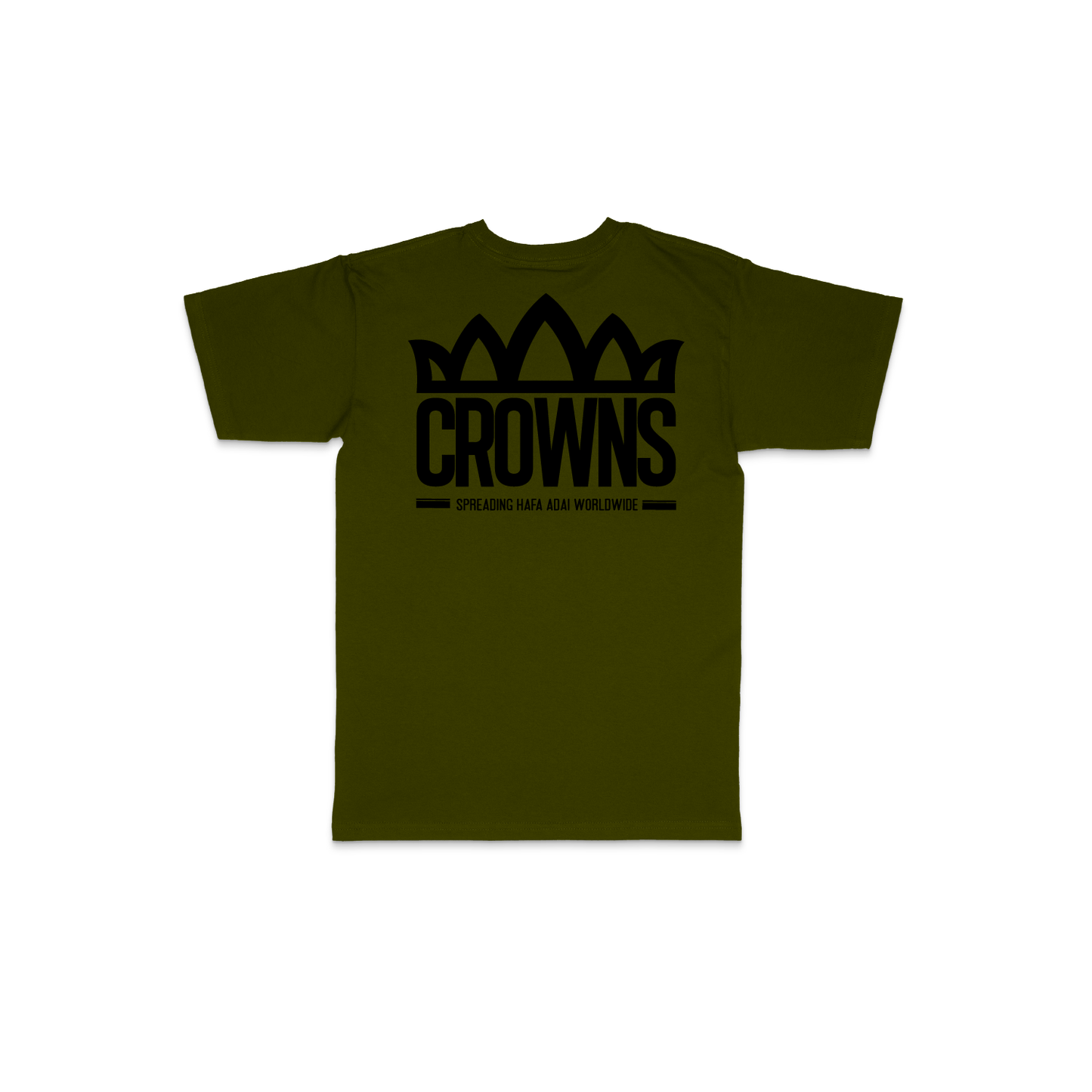 Standard Logo Tee - Olive w/ Black