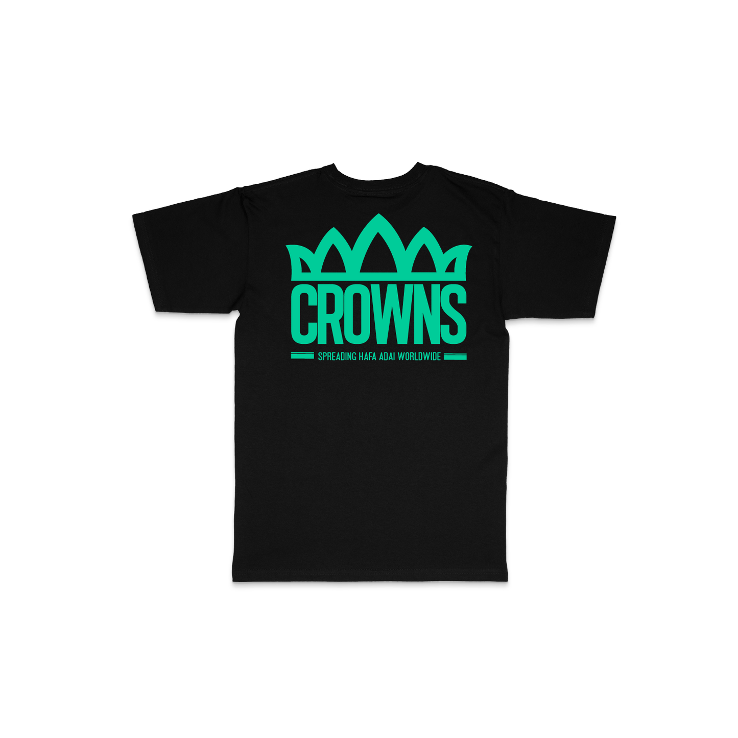 Standard Logo Tee - Green on Black