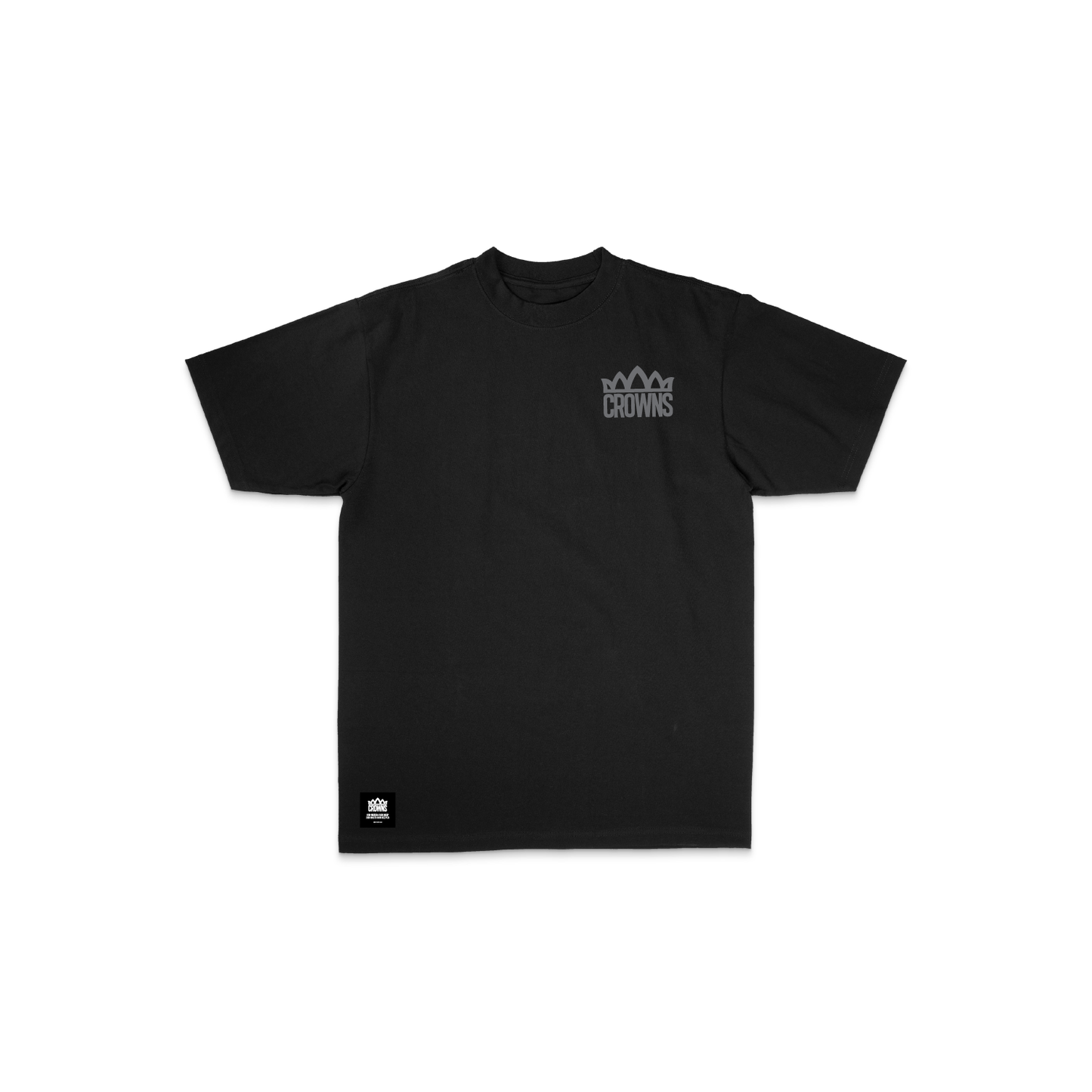 Standard Logo Tee - Black w/ Grey 3M