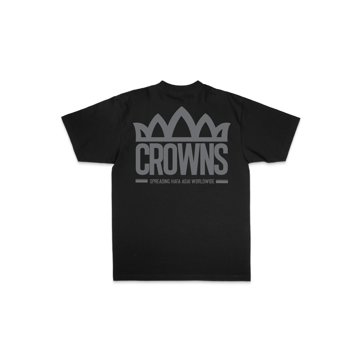 Standard Logo Tee - Black w/ Grey 3M
