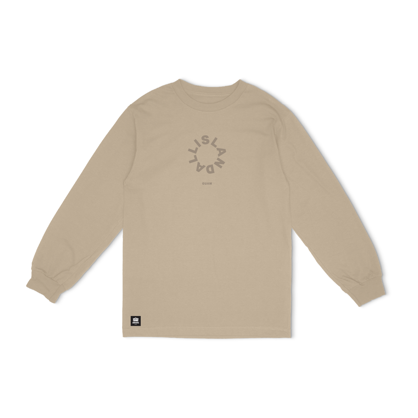 All Island Logo L/S Tee - Caramel