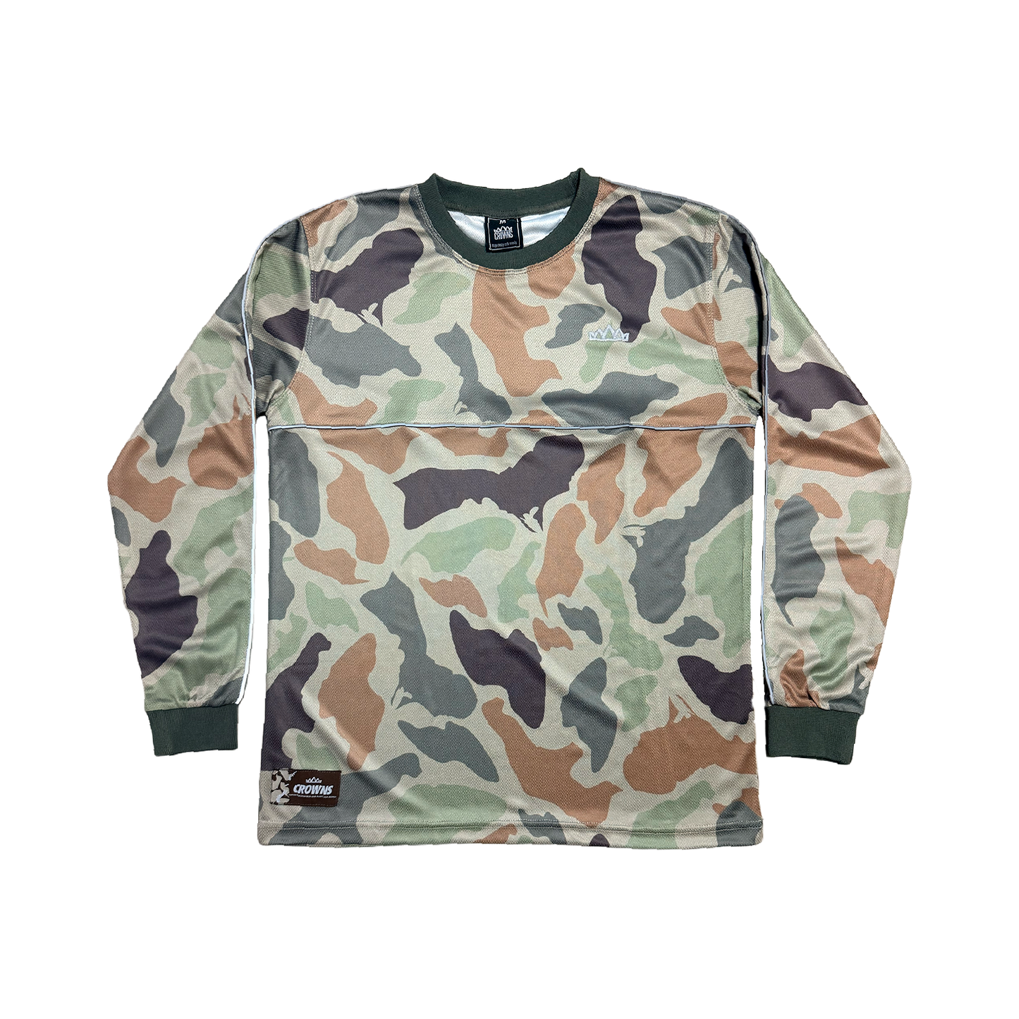 Solo Logo Performance L/S Drifit - Marianas Camo
