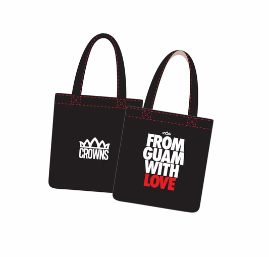 From Guam With Love Tote Bag - Black