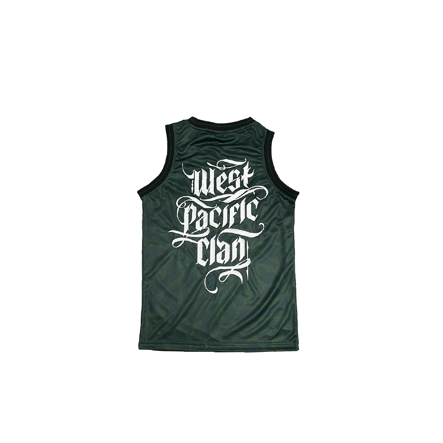 Standard Logo Jersey Tank - Marianas Camo (Hunter Green)