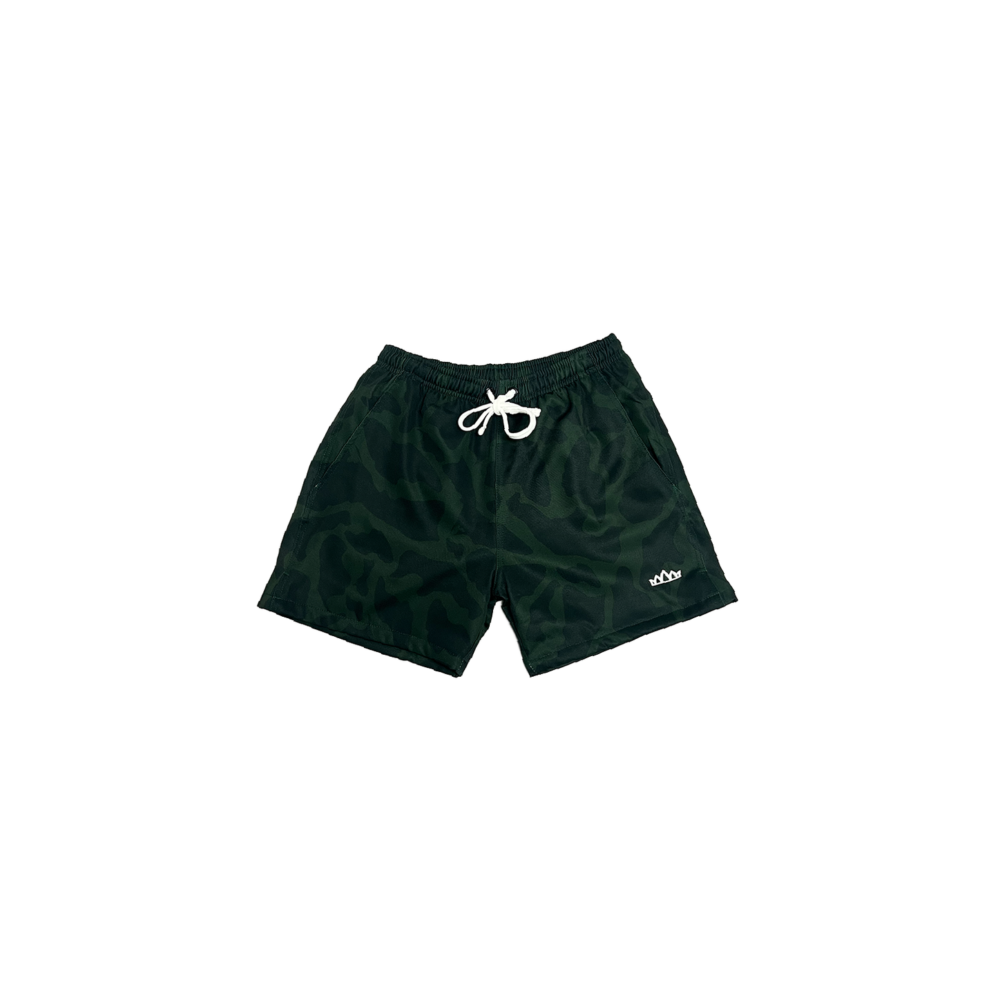 Standard Logo Shorties- Marianas Camo (Hunter Green)