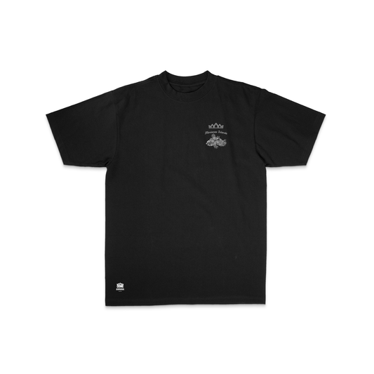 Mariana Islands Tee - Grey on Black