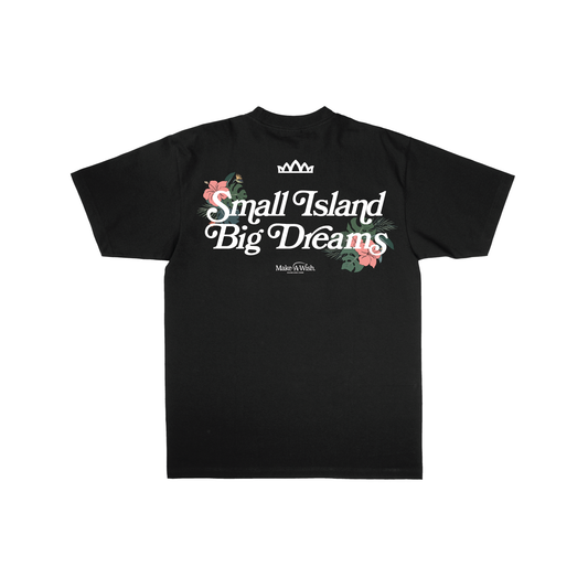 Small Island Big Dreams Tee - Black