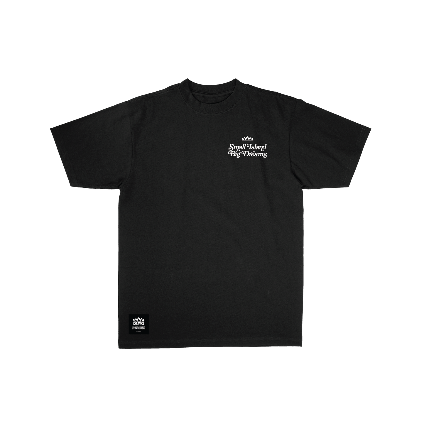 Small Island Big Dreams Tee - Black