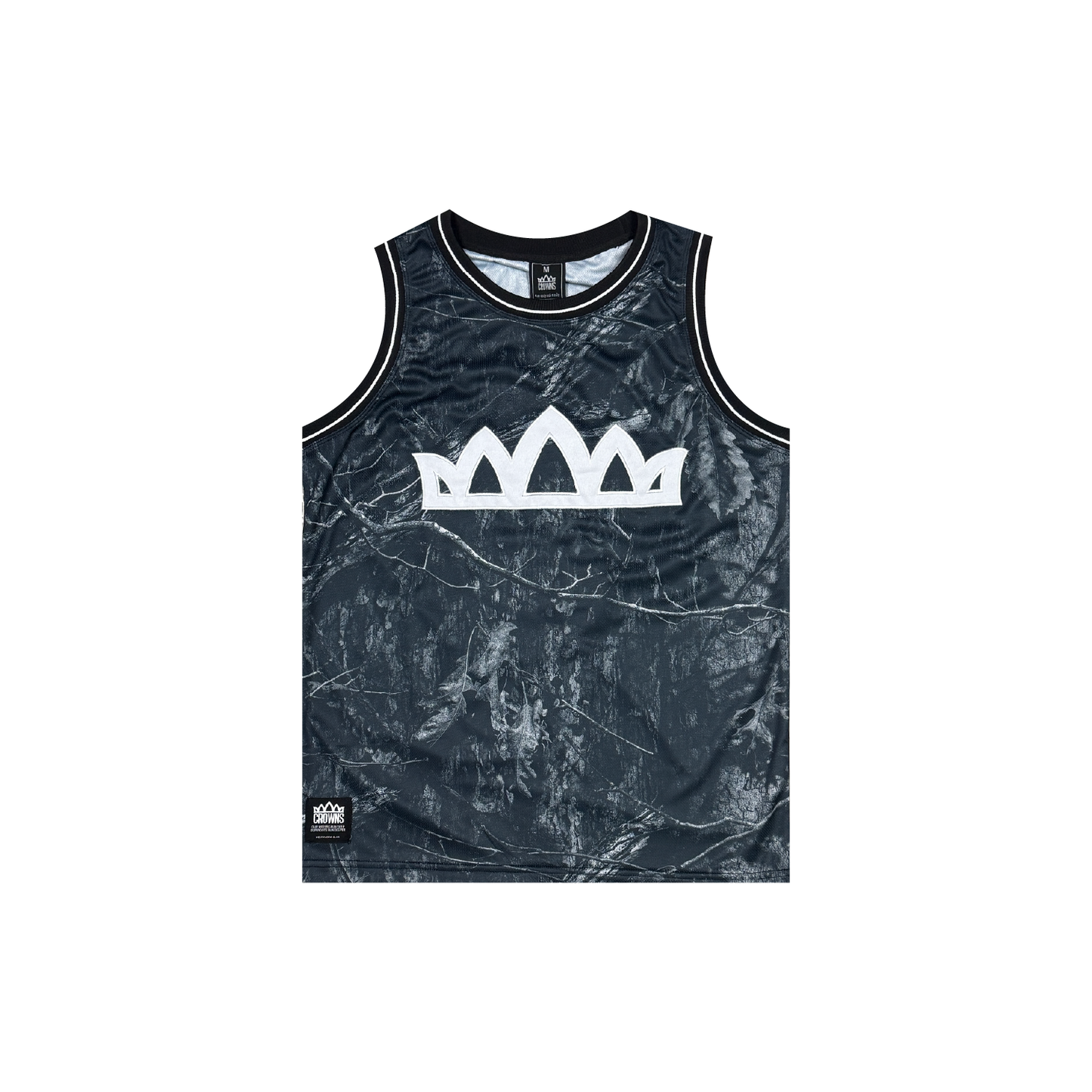 Solo Logo Mesh Kids Jersey Tank - Mossy Oak w/ WPC