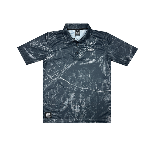 Solo Logo Performance Kids Polo - Mossy Oak w/ 3M Reflective