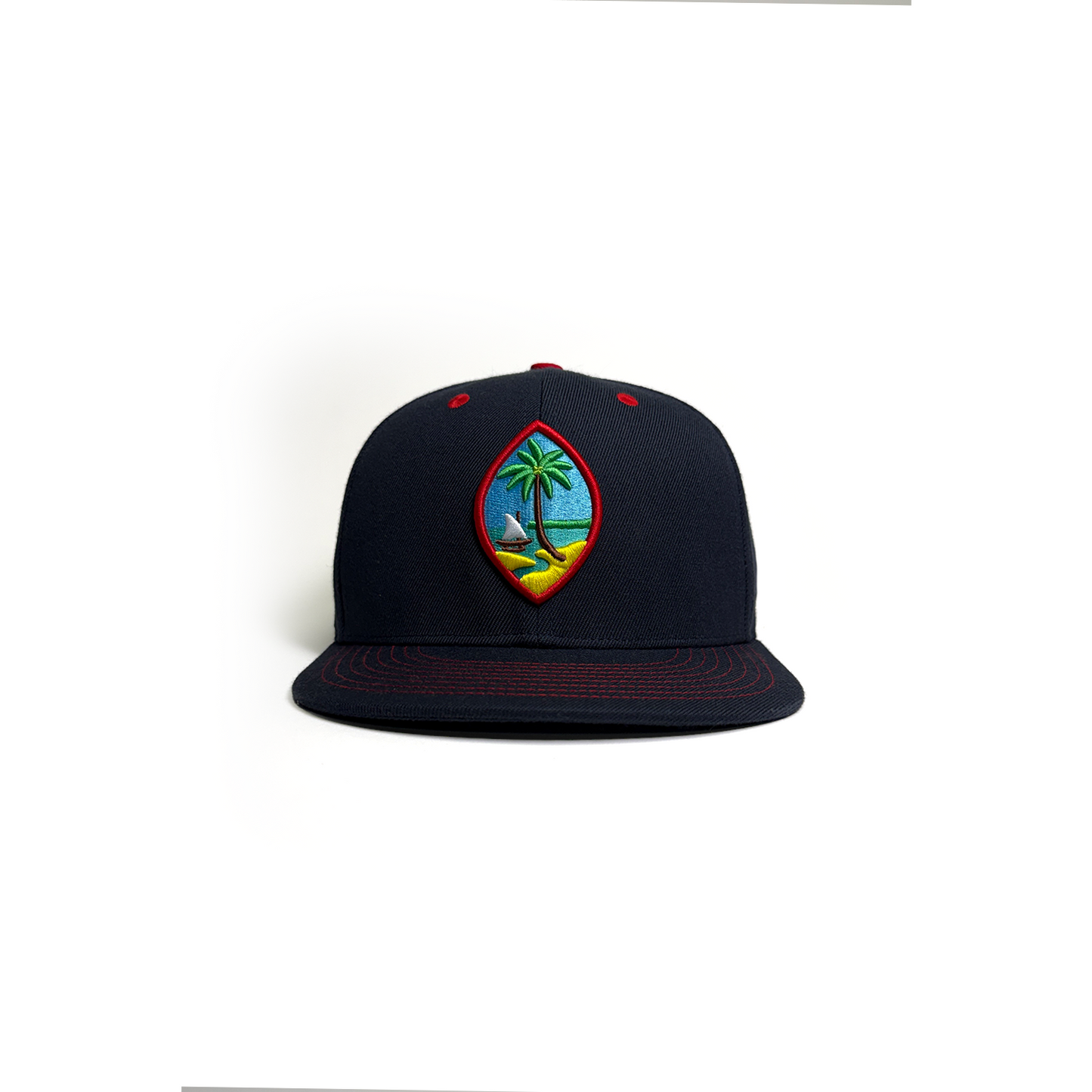 GU Seal Snapback - Navy w/ Stitched Brim
