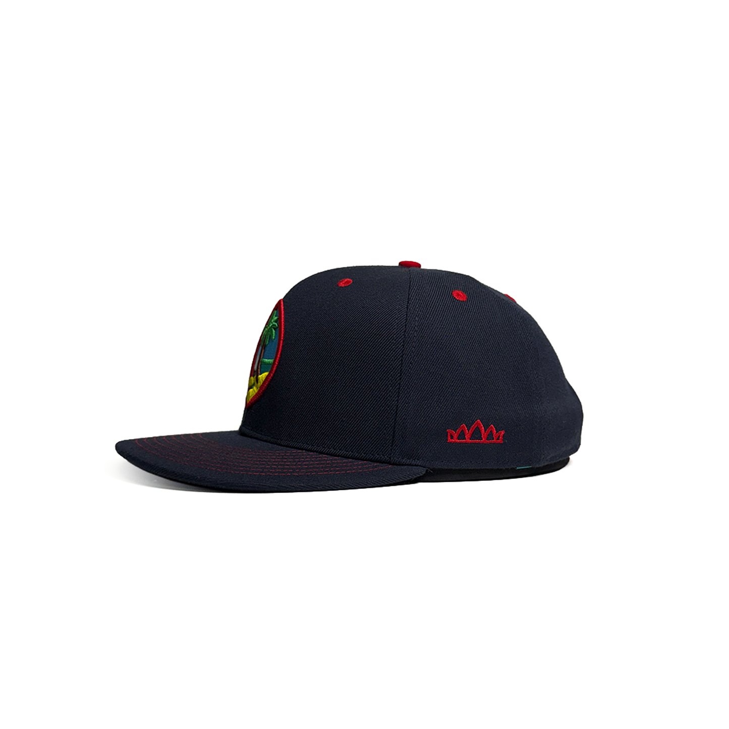 GU Seal Snapback - Navy w/ Stitched Brim