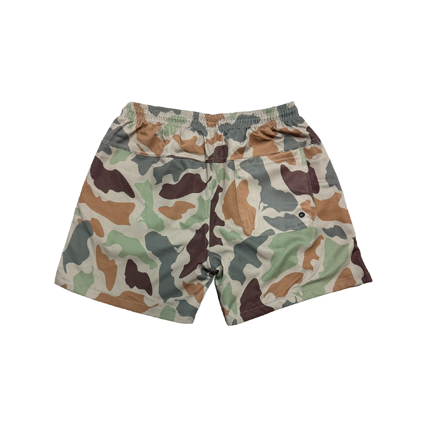 Solo Logo Shorties- Marianas Camo