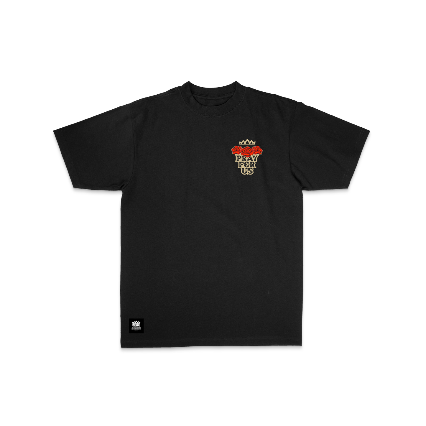 PRE ORDER SMK Pray for Us Emblem Tee- Black