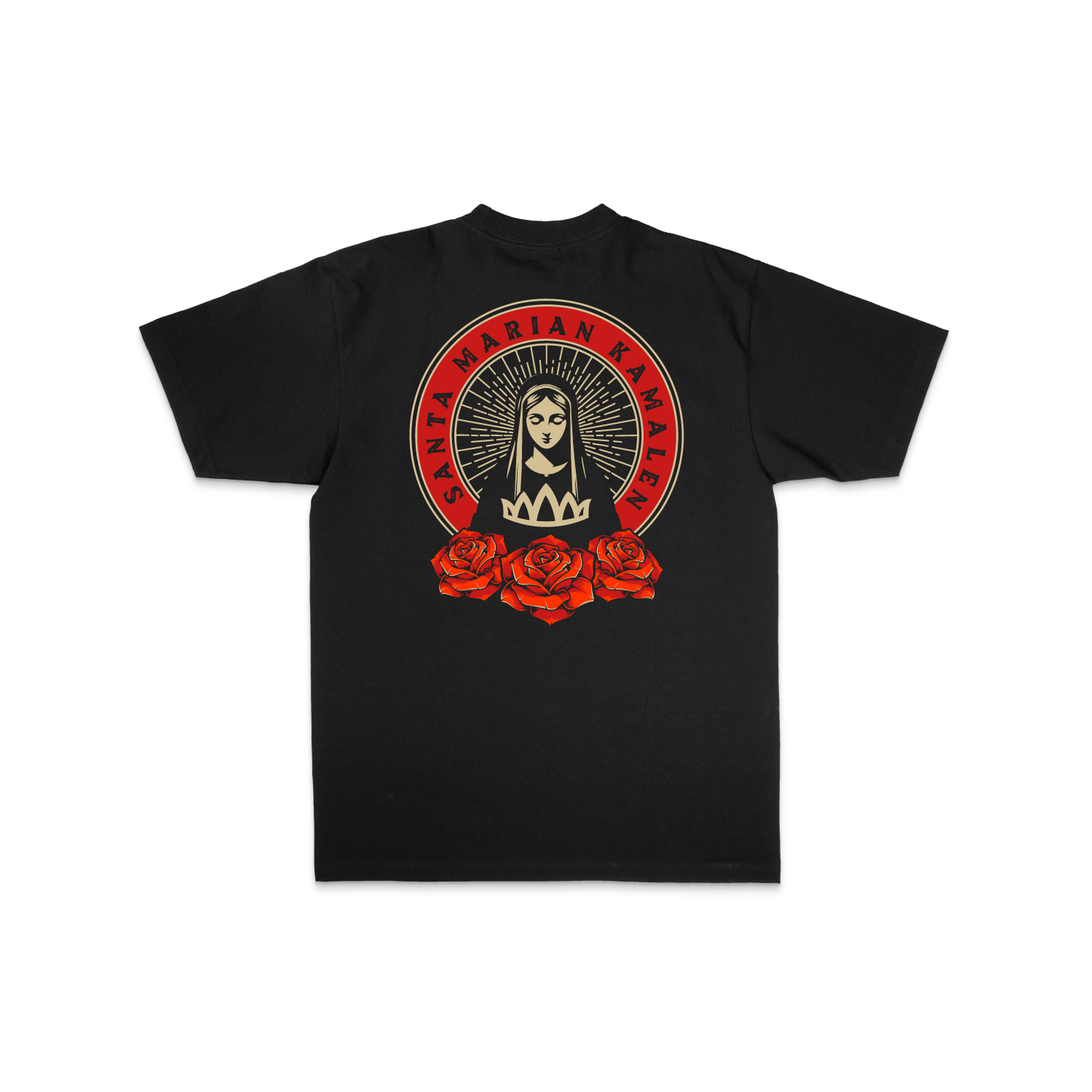 PRE ORDER SMK Pray for Us Emblem Tee- Black
