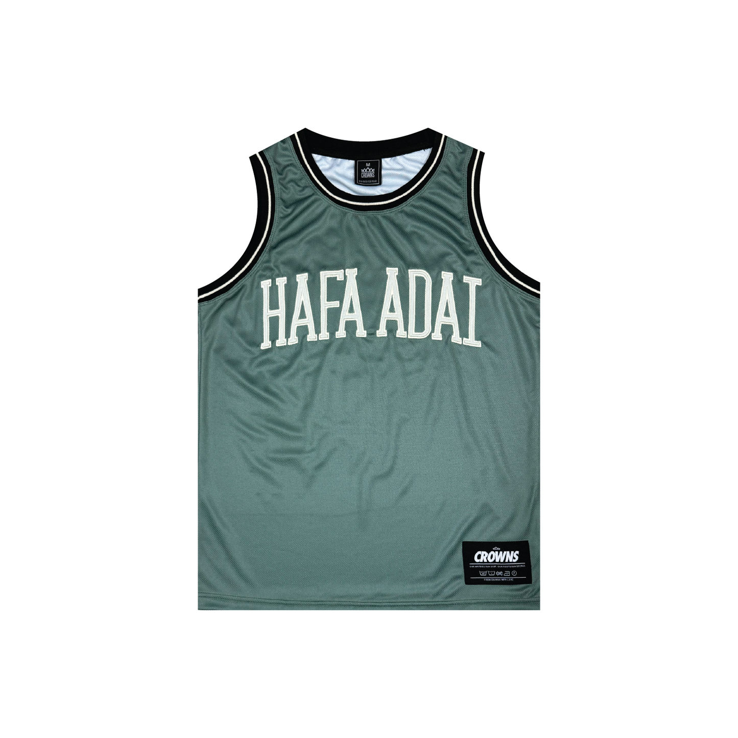 Hafa Adai Mesh Jersey Tank - Rancheru Green
