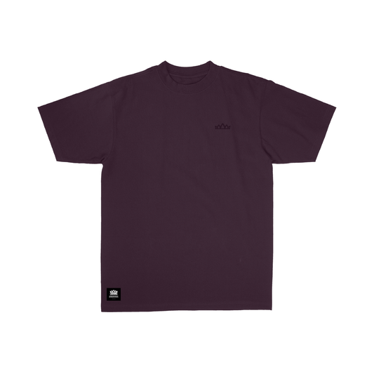 Premium Logo Tee- Wine on Wine
