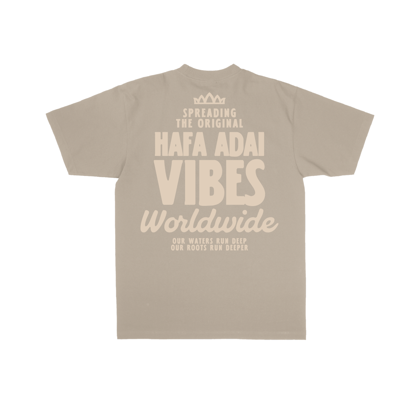 Hafa Adai Vibes Tee - Sand