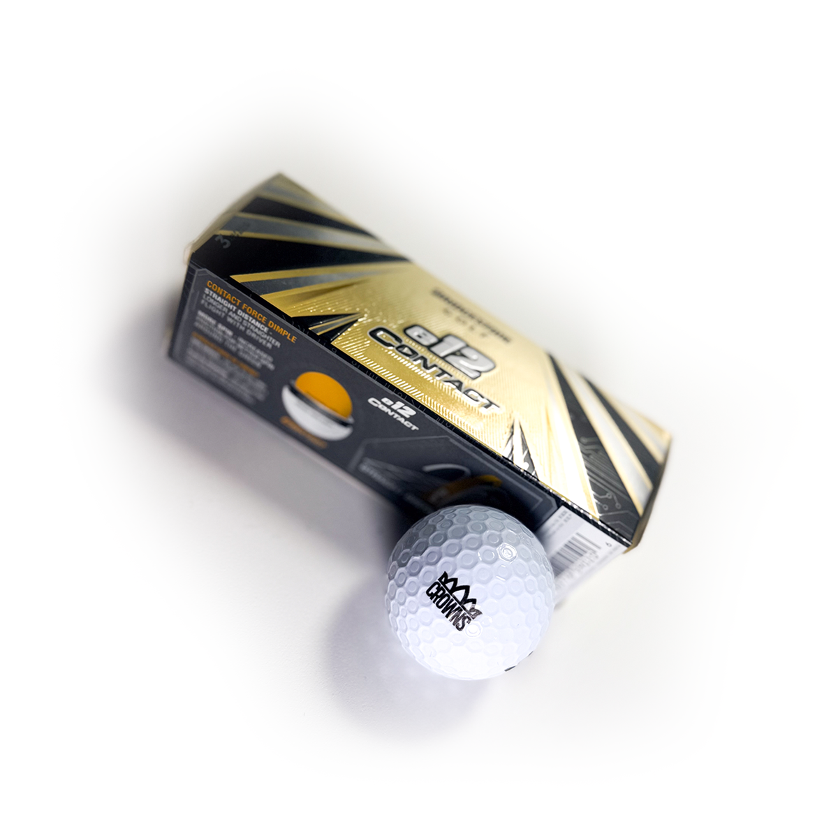 Standard Logo Golf Balls - White