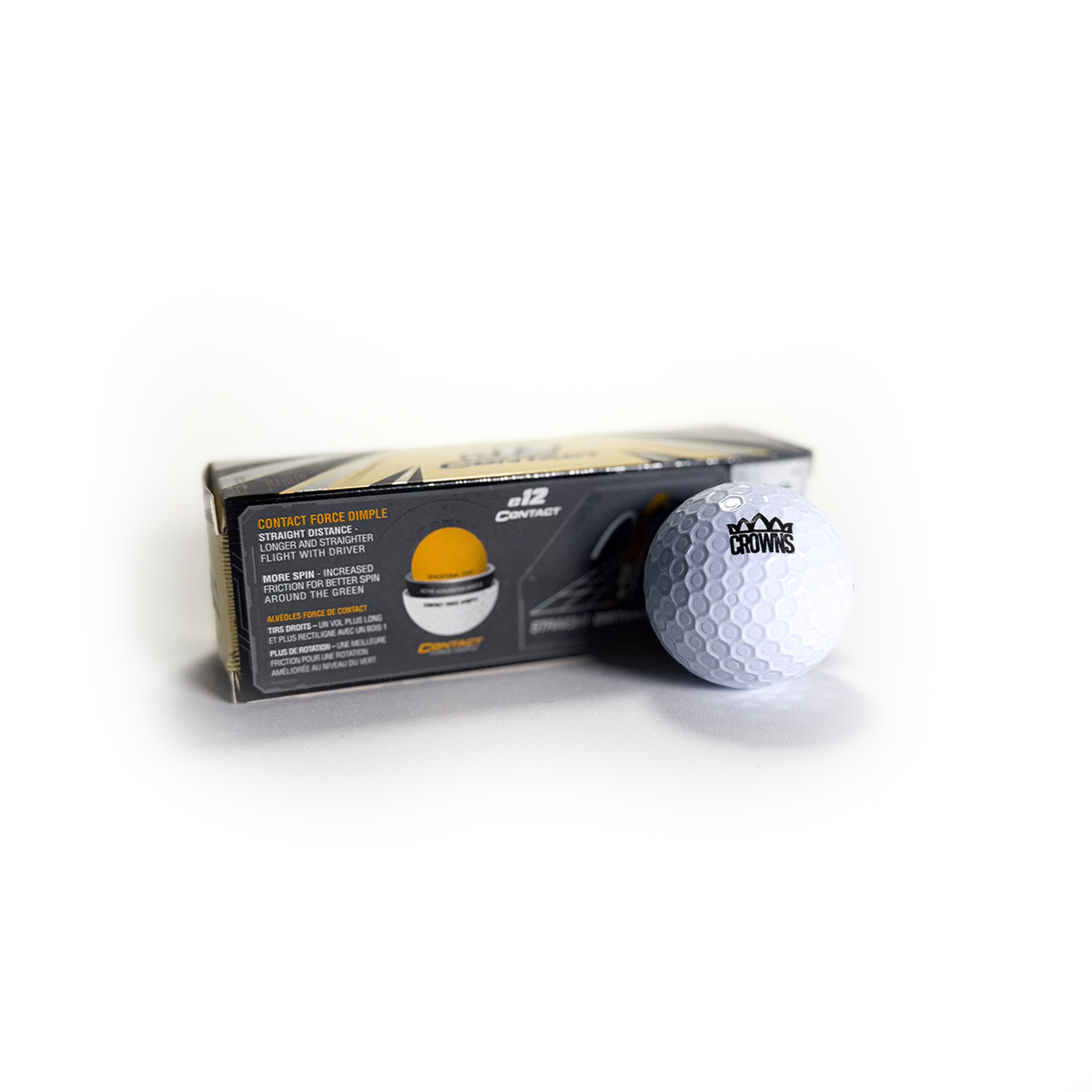 Standard Logo Golf Balls - White