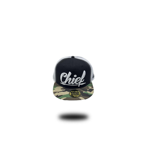 Chief Trucker Hat -Ash Camo