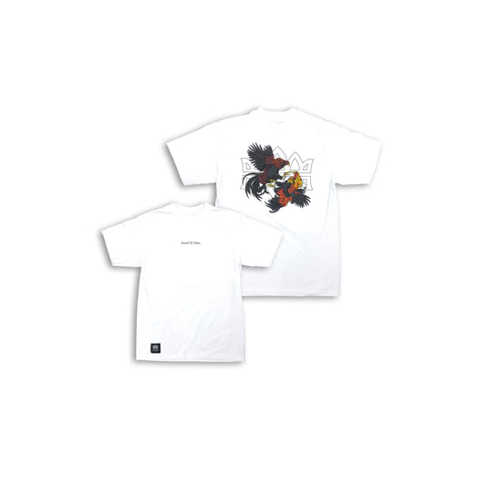 Respect The Culture- CockFight Tee on White