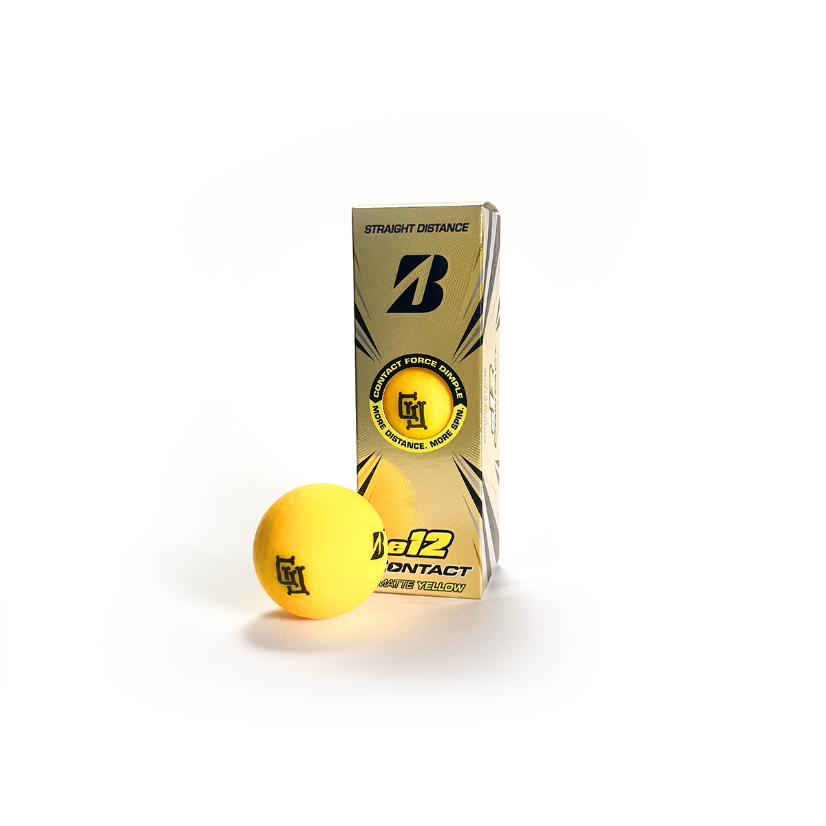 Standard Logo Golf Balls - Yellow