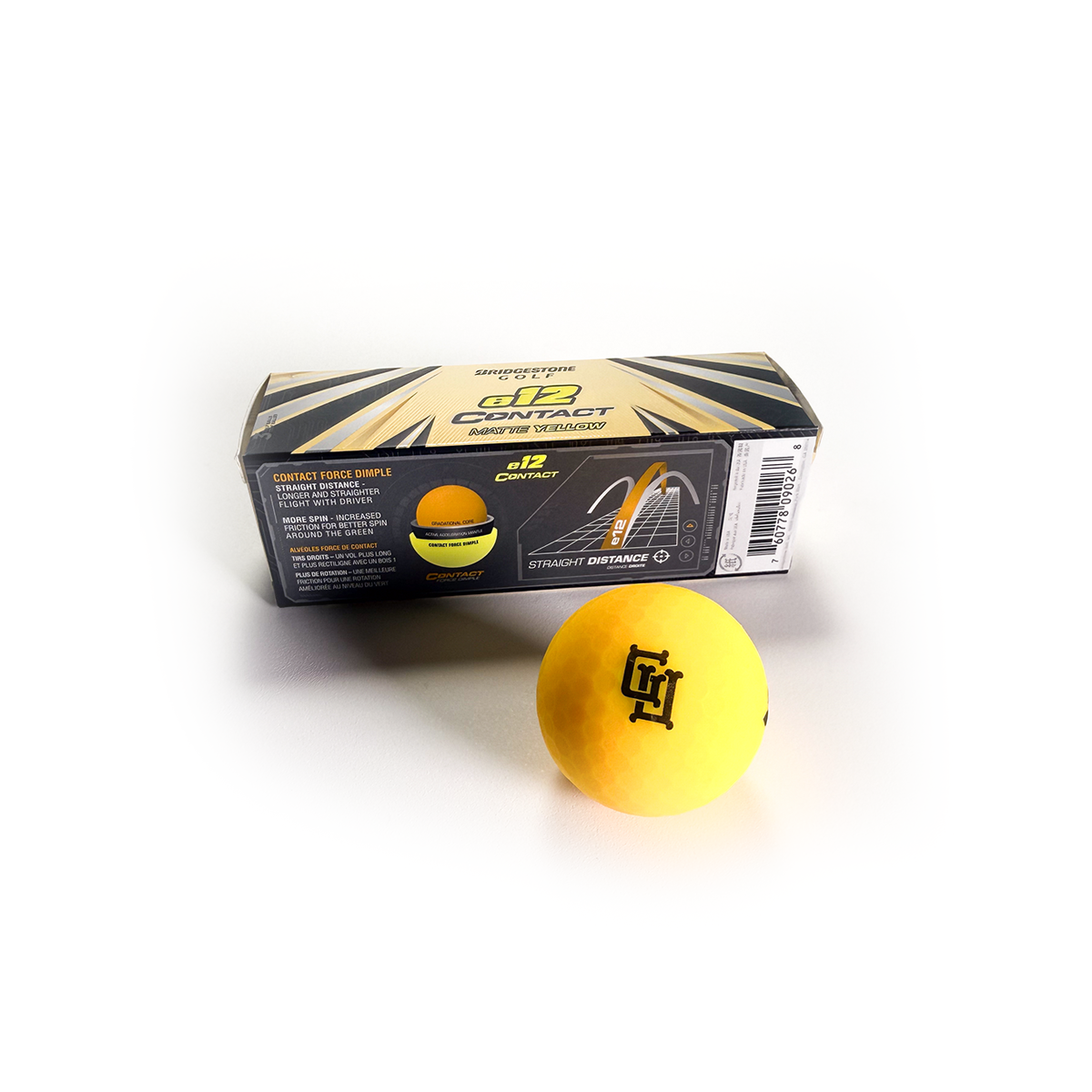 Standard Logo Golf Balls - Yellow