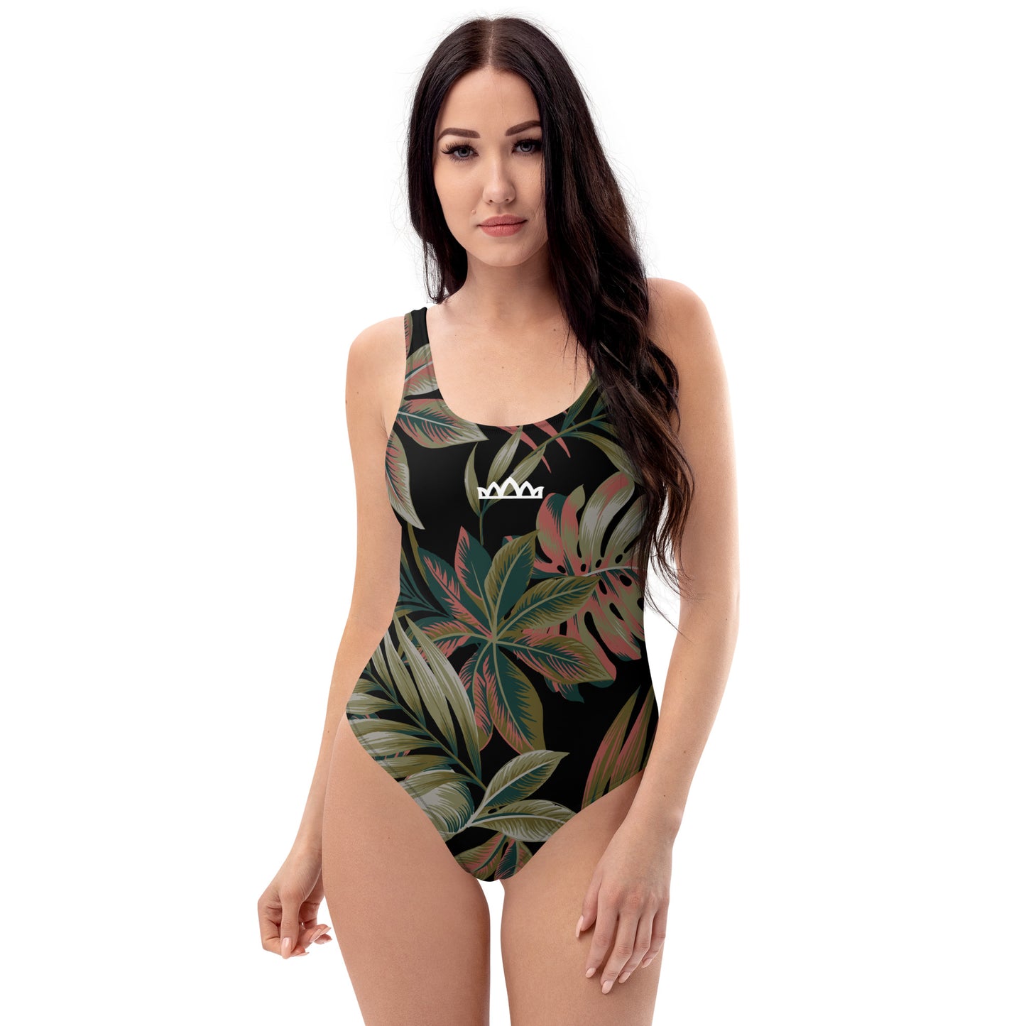 Midnight Floral One piece Swimsuit (Deluxe)