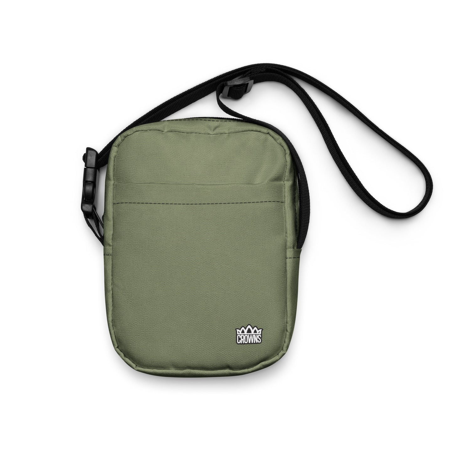 Crowns Crossbody Bag (Olive)