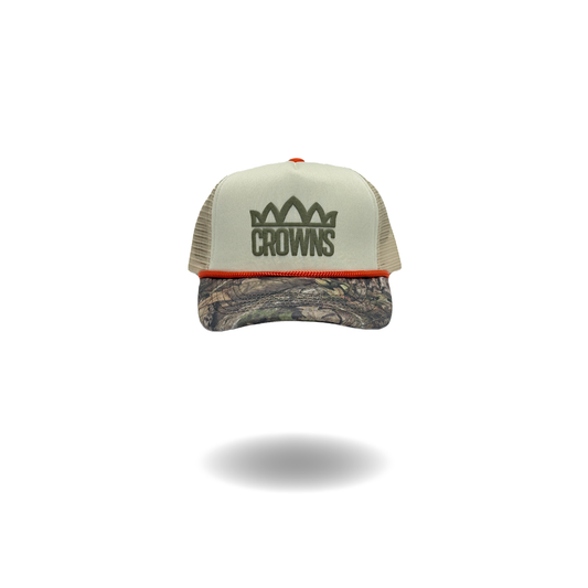 Standard Logo Trucker Hat- Realtree Camo w/ Cream