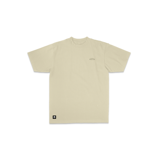 Premium Logo Tee- Bone