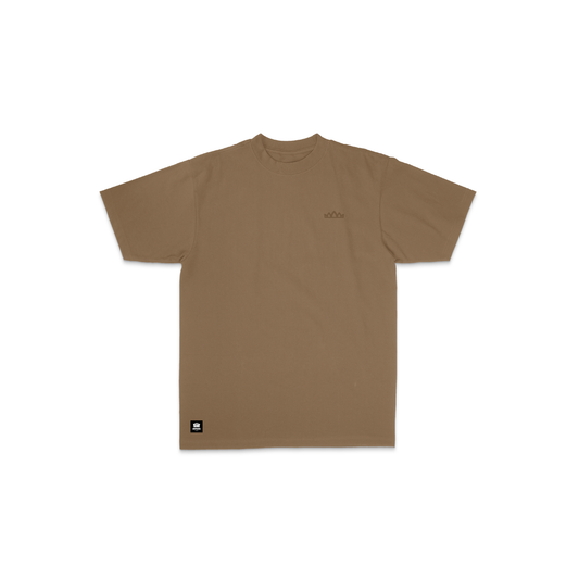 Premium Logo Tee- Latte