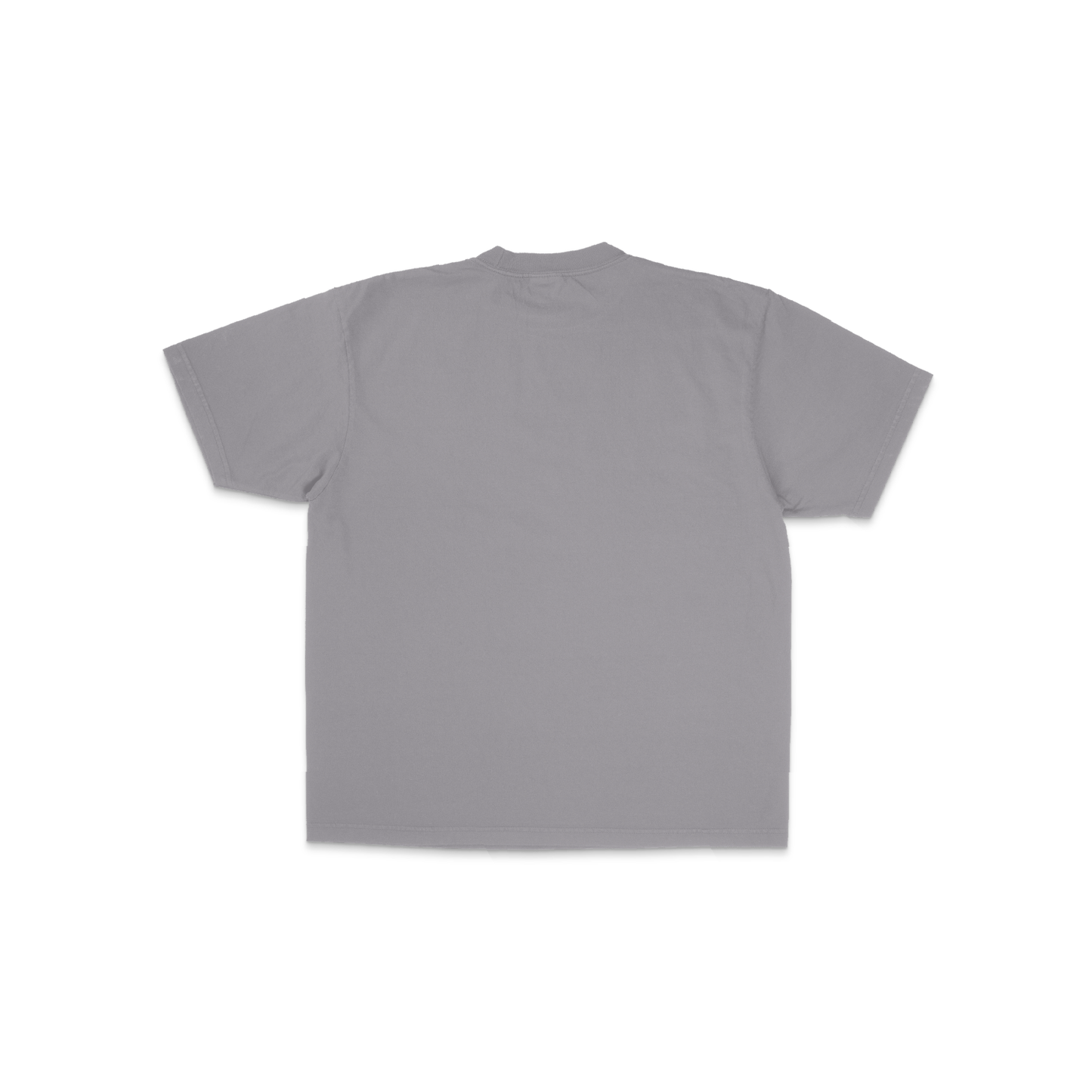 Premium Logo Tee - Concrete w/ Cream