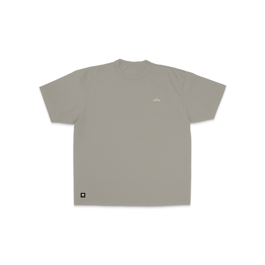 Premium Logo Tee - Oatmeal w/ Cream