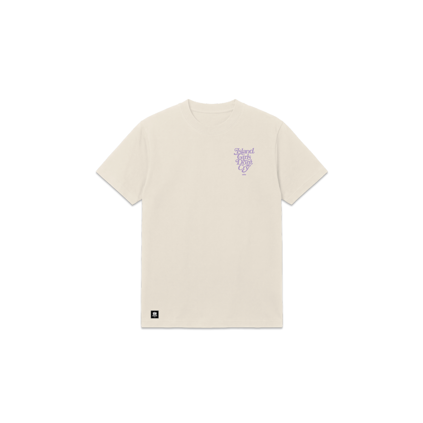 Island Girls Don't Cry - Cream w/ Lavender