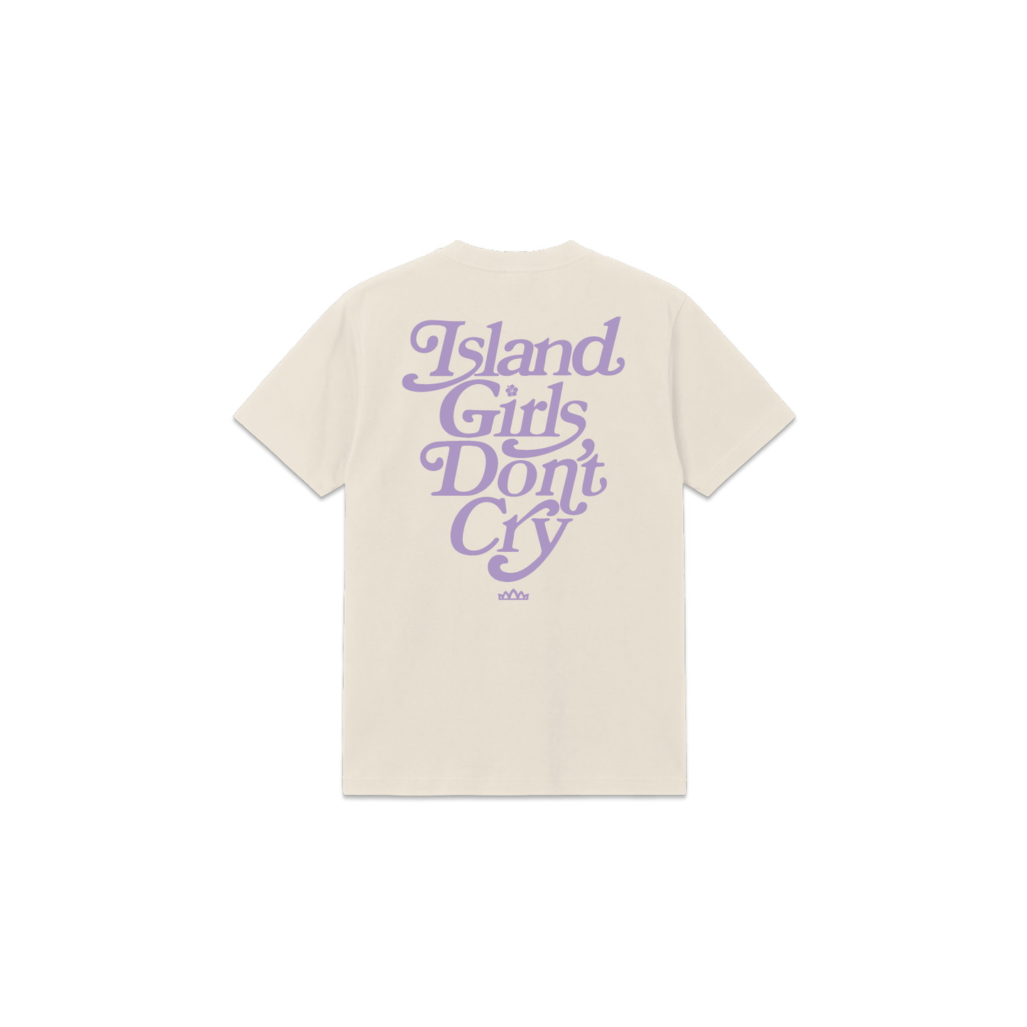 Island Girls Don't Cry - Cream w/ Lavender