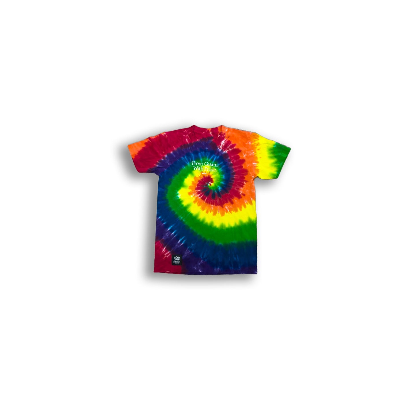 FROM GUAM WITH PRIDE TIE DYE TEE