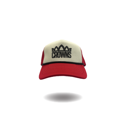 Standard Logo Trucker Hat - Marlboro Red