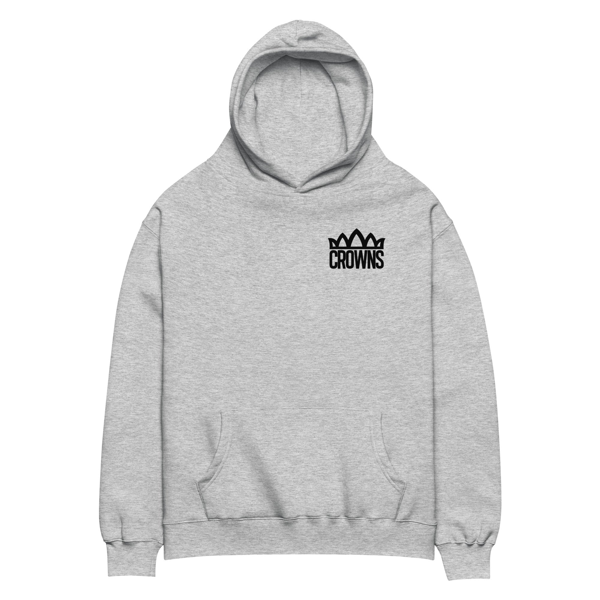 Standard Logo Pullover Hoodie- Heather (Deluxe) – Crowns Guam