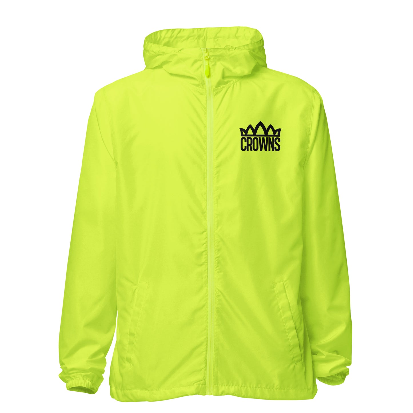 Logo lightweight zip-up windbreaker: Volt (Made to Order)